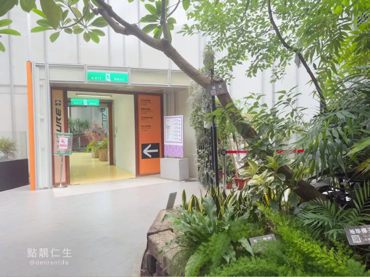 開始進到完全💯室內區｜台北典藏植物園