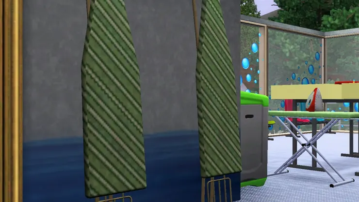 其實大堂也放了已經開了的燙衣板隨時可用，多放兩塊以防很多人需要。