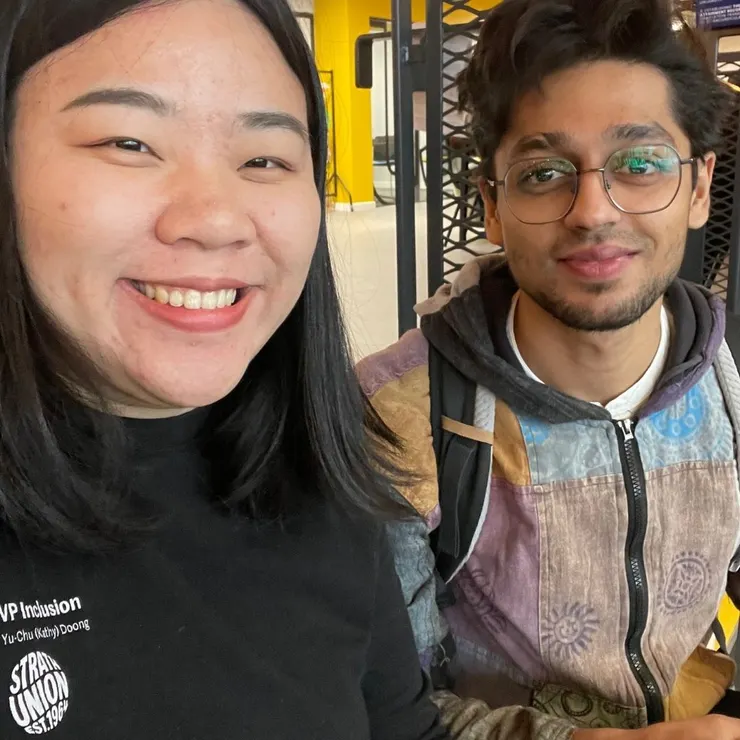 我在選舉期間新認識的朋友Ishan。