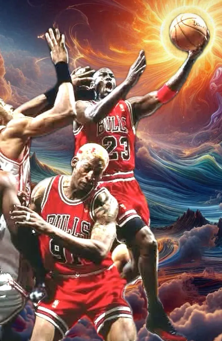 羅德曼、喬丹、人工智慧畫