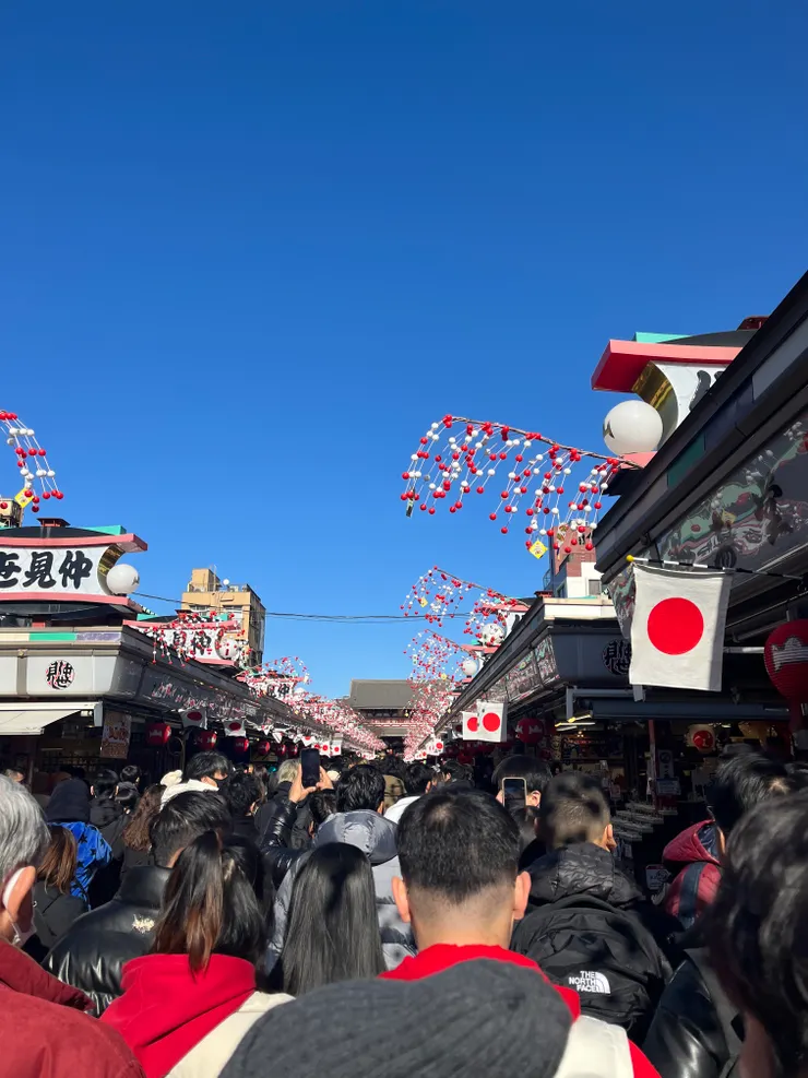 浅草寺初詣