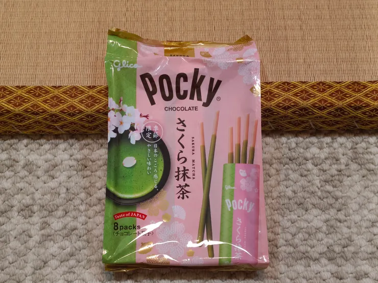 抹茶巧克力pocky