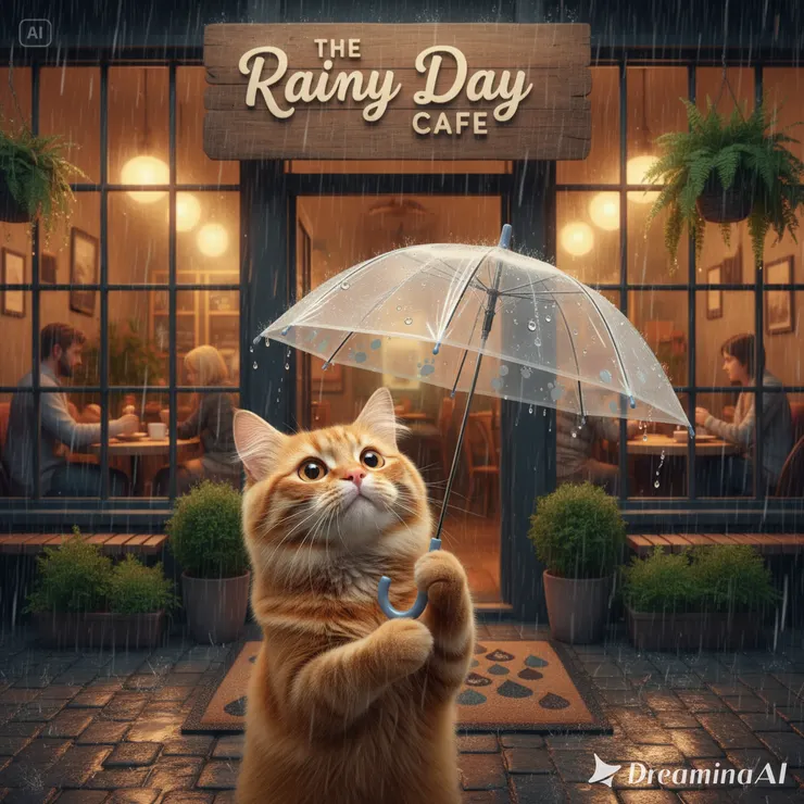 就知道下雨,有本事下點錢啊