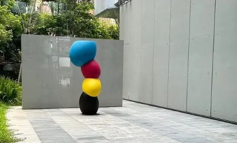 富邦美術館的裝置藝術