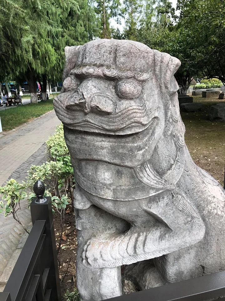 明故宮遺址公園石獅