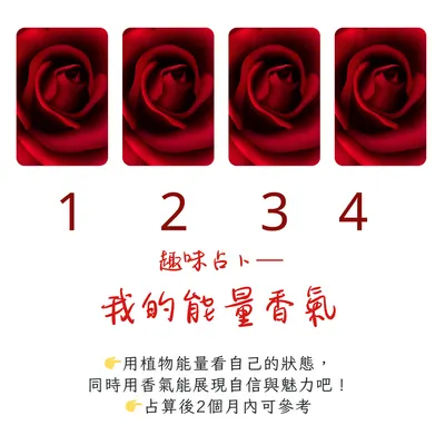趣味小占：「我的能量香氣」
