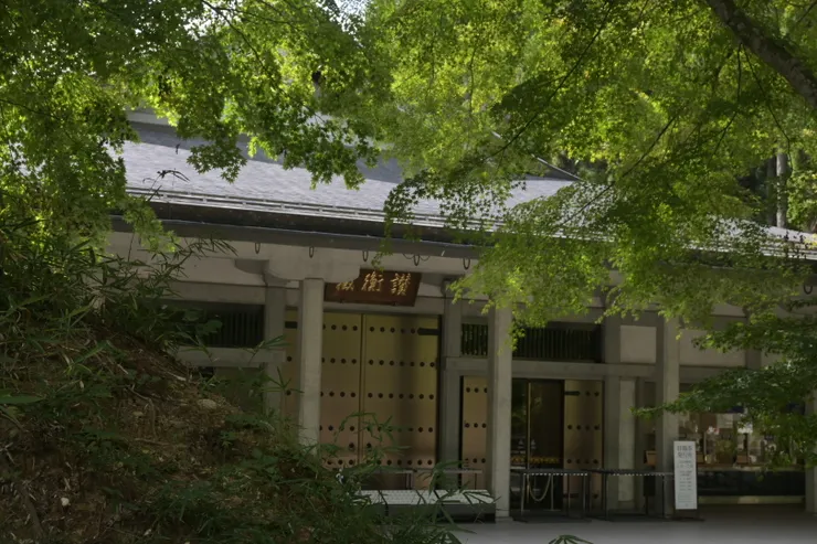 中尊寺的寶物館「讚衡藏」/攝影:NANA濕婦