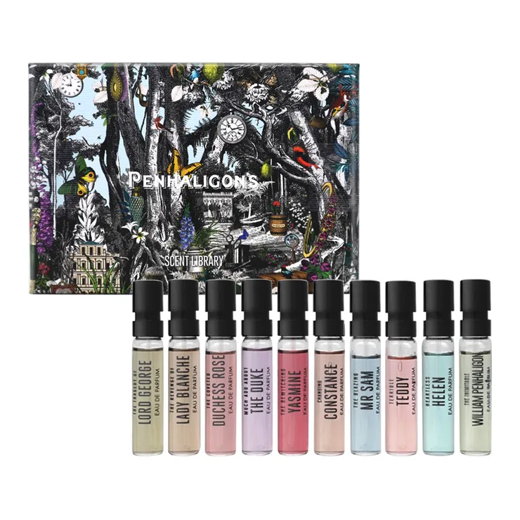 潘海利根 獸首香氛圖書館禮盒，經典小香系列無論自留送禮都好看。（圖／AFTEE提供）