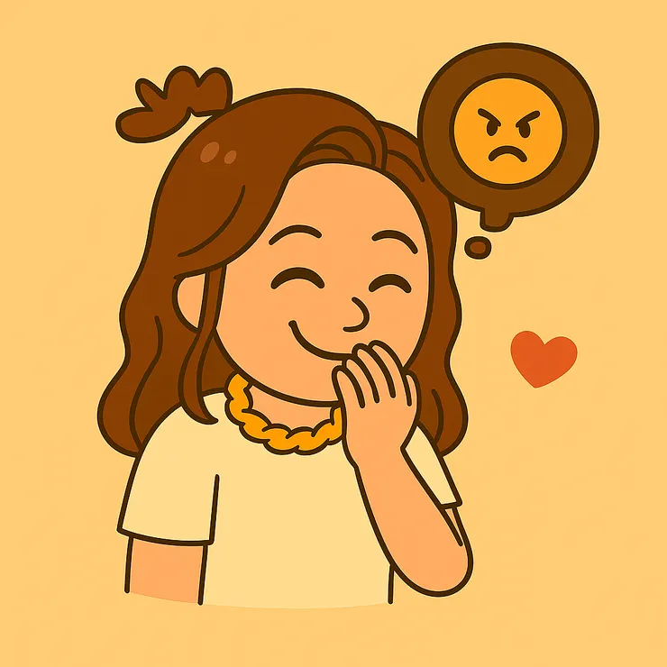 小時候超壞，最愛戳人哭， 看著看著就覺得有夠好笑～ 骨子裡其實是個調皮又愛惡作劇的小孩😆😆 結果呢？現在換我自己超容易哭， 唉唷…這就是傳說中的報應齁？ 哈哈哈哈～