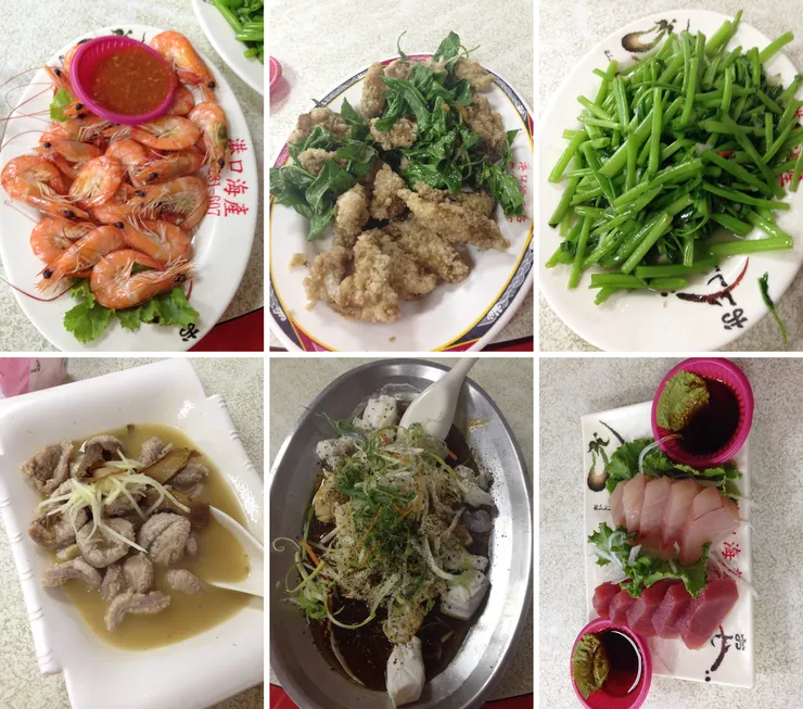 這一頓才 1,350 元，還有一瓶麥仔茶！