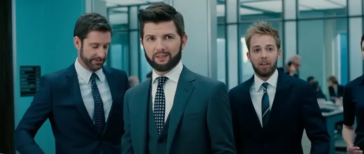 亞當史考特的鬍子真的吸睛。