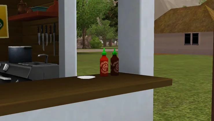 立食區。想迅速醫肚和找不到座位，站著吃也是個很好的選擇。