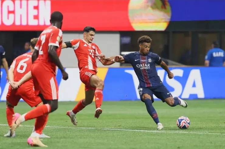 杜爾抽射破網助巴黎聖日耳門領先1:0