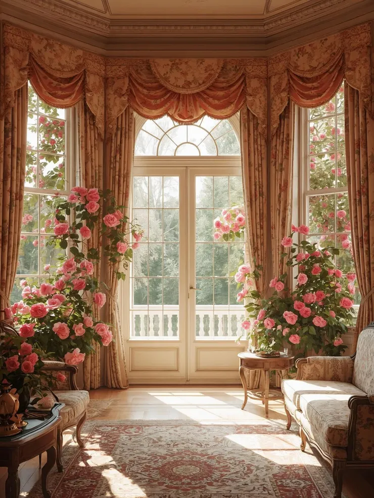 二樓主臥採光良好到幾乎可以晒衣服的程度。（圖像生成：Canva AI／提示詞設計：陳夏民）