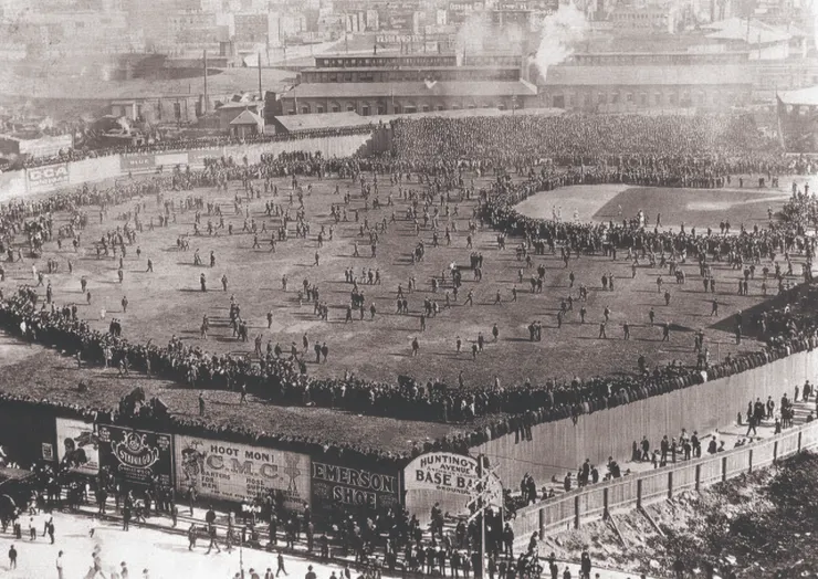 賽揚締造歷史的球場之一,「翰廷頓大道球場」