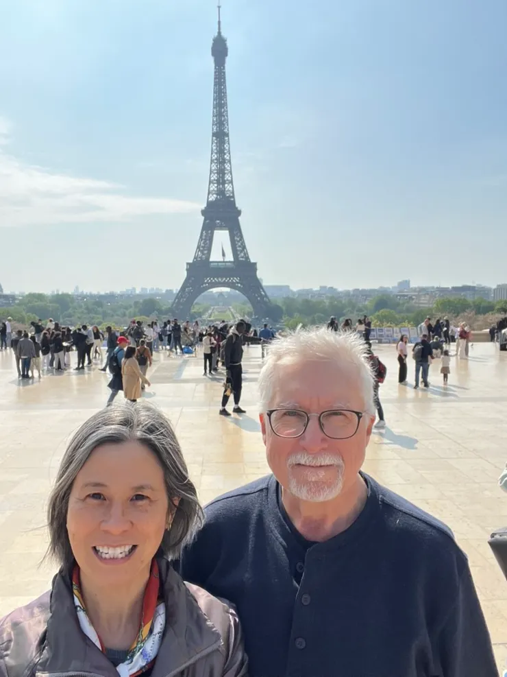 Eiffel Tower, taken from the plaza in front of the Palais de Chaillot