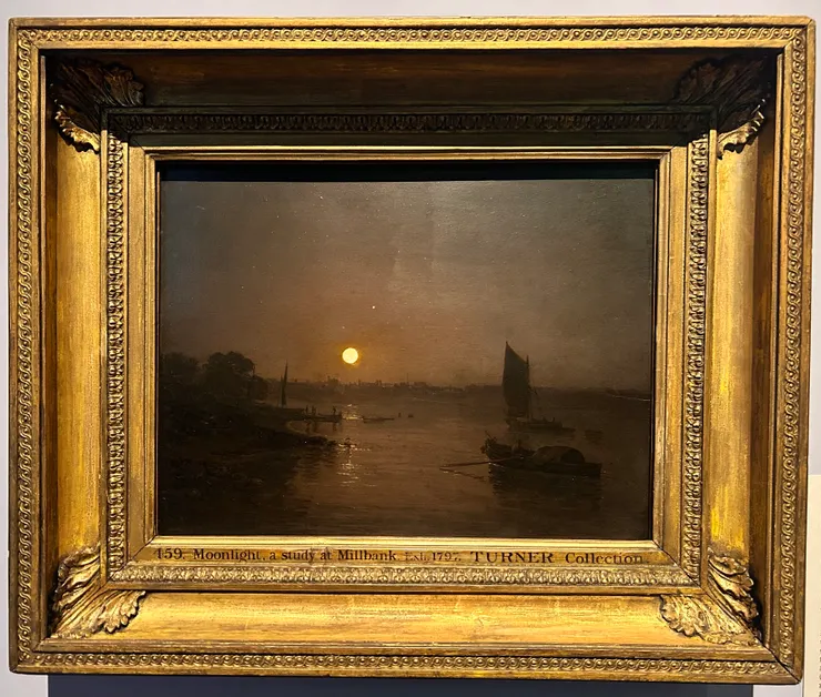 《月光，米爾班克的習作》