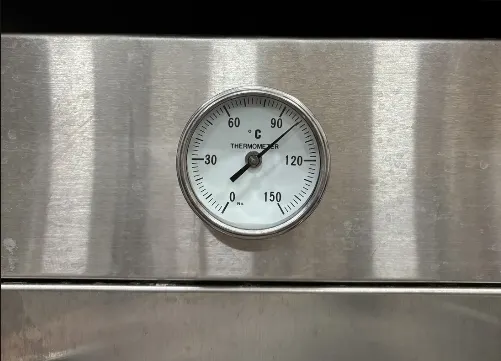 蒸箱開始運作後要注意溫度有無確實上升