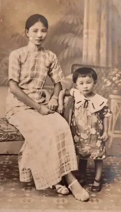 奶奶與阿姨的母女照