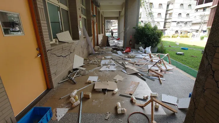 演訓模擬情境之一為遭受不明爆炸攻擊,需要有搜救、大量傷患檢傷、收容處理等應變措施