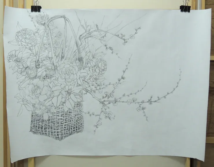 〈歲朝清供〉草稿