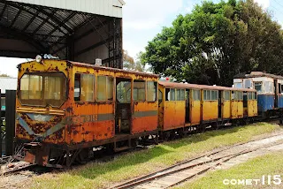 152號巡道車在2015年時的舊外觀