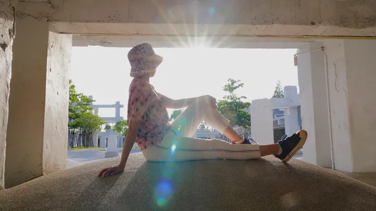 期待天降甘霖河樂廣場恢復生機