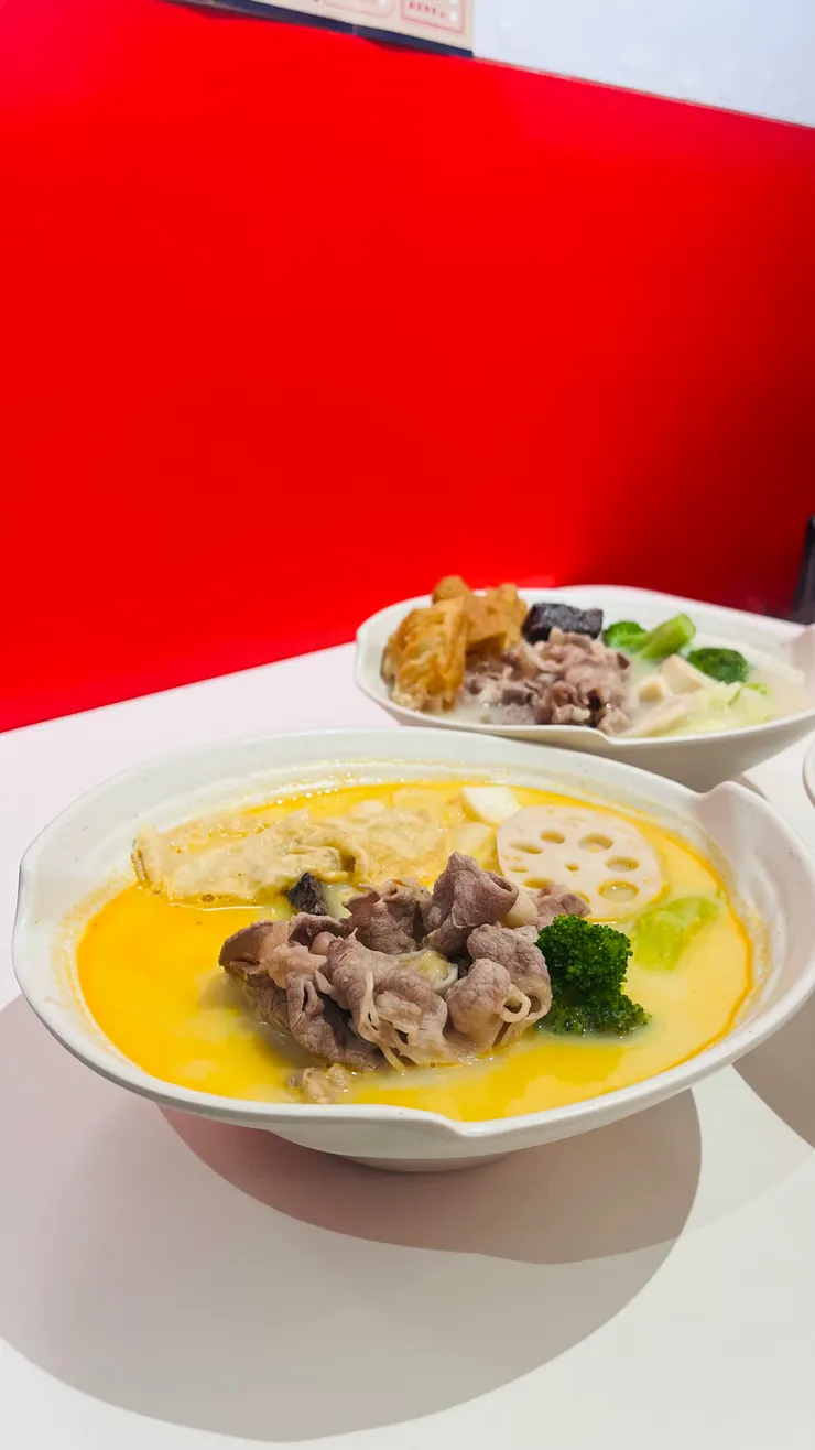 香濃麻奶湯-奶香十足，濃郁順口