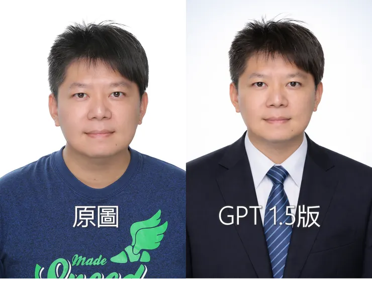 鋼頂叔的大頭照變成形象照