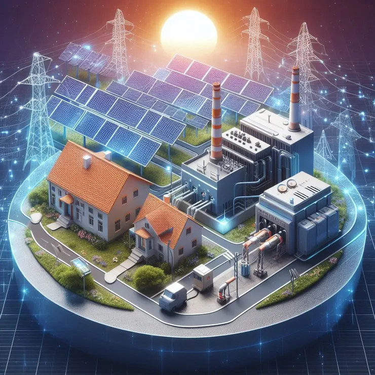 太陽能設備示意圖 #copilot