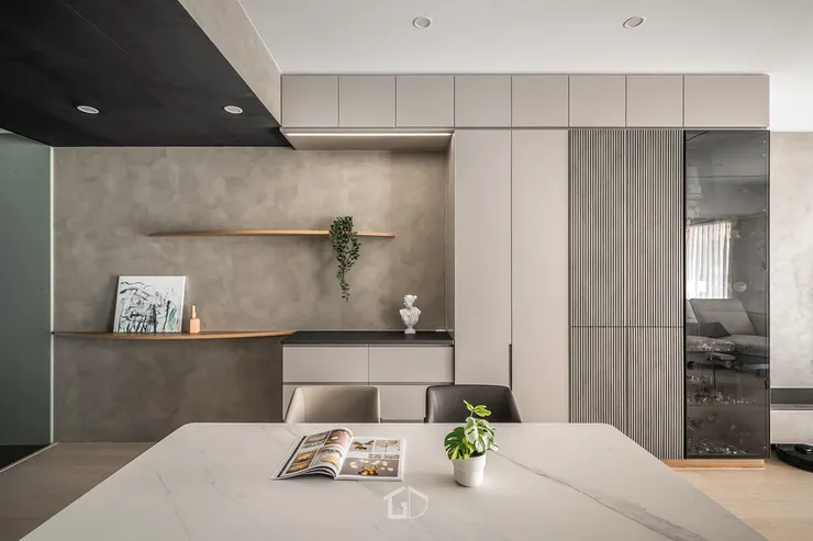 矩設計|霽月|餐廳 玄關