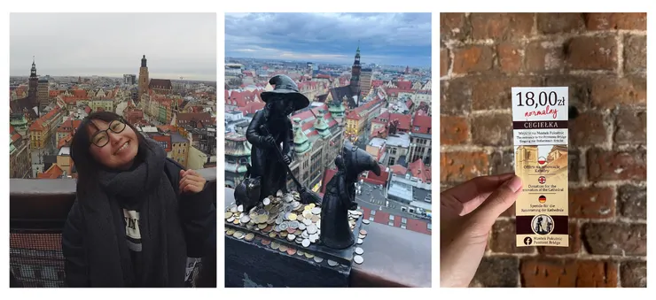 女巫橋上可以遠眺老城區