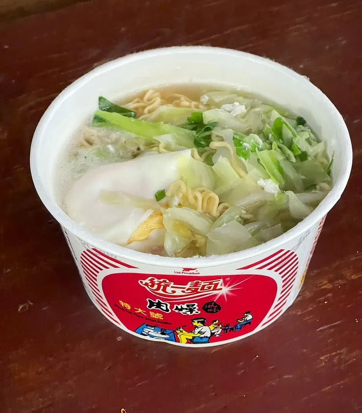 泡麵是軍旅生活方便又美味的糧食