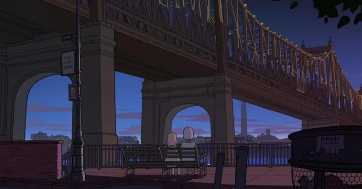 雖然電影設定無性別，但這一幕很像老夫老妻