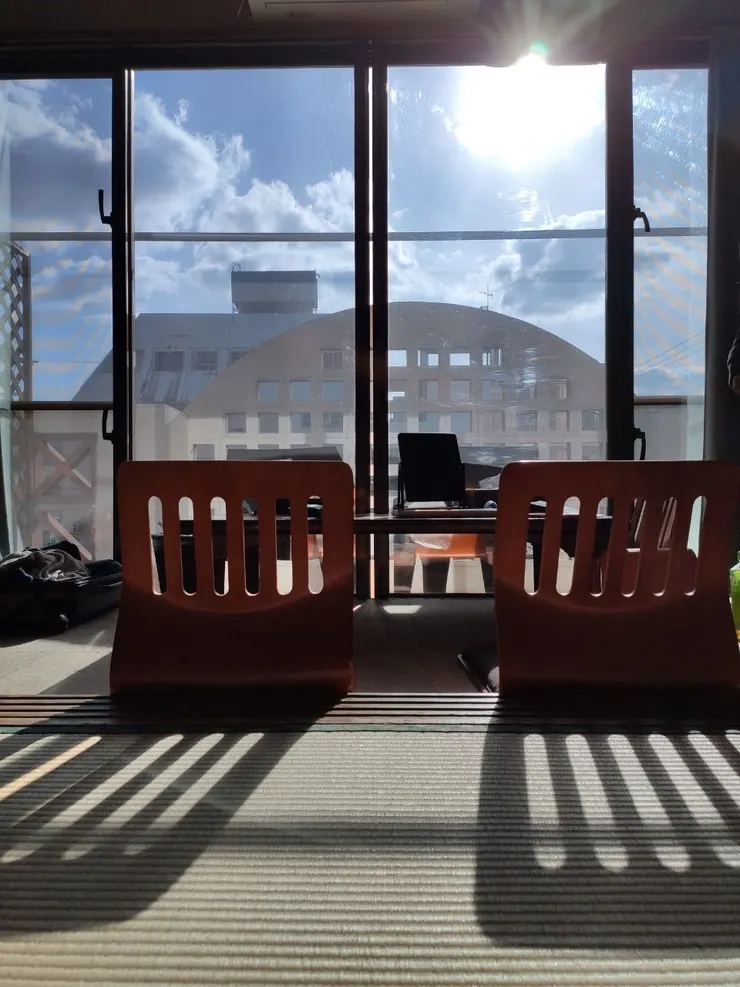 不騙你，隔天天氣超好！好得讓Yumi充滿活力！