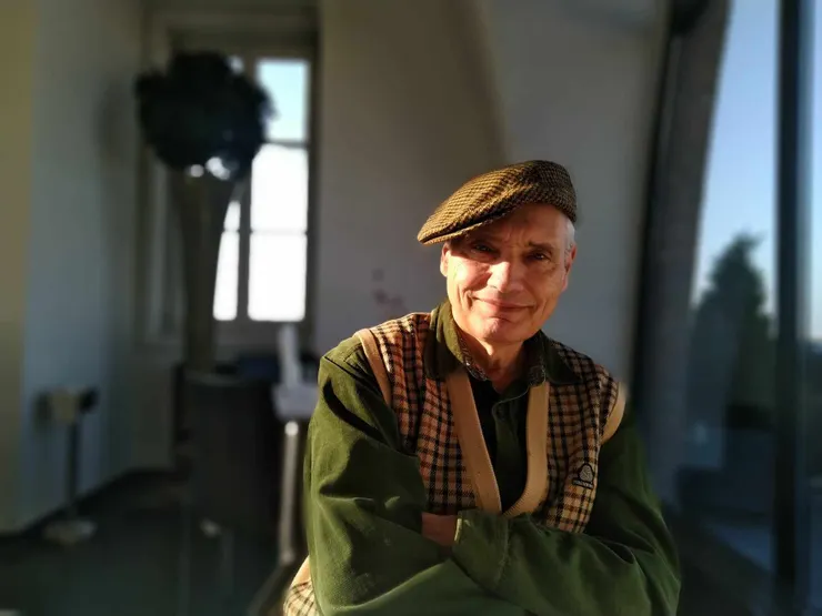 鋼琴家魏樂富。（攝影：葉綠娜）