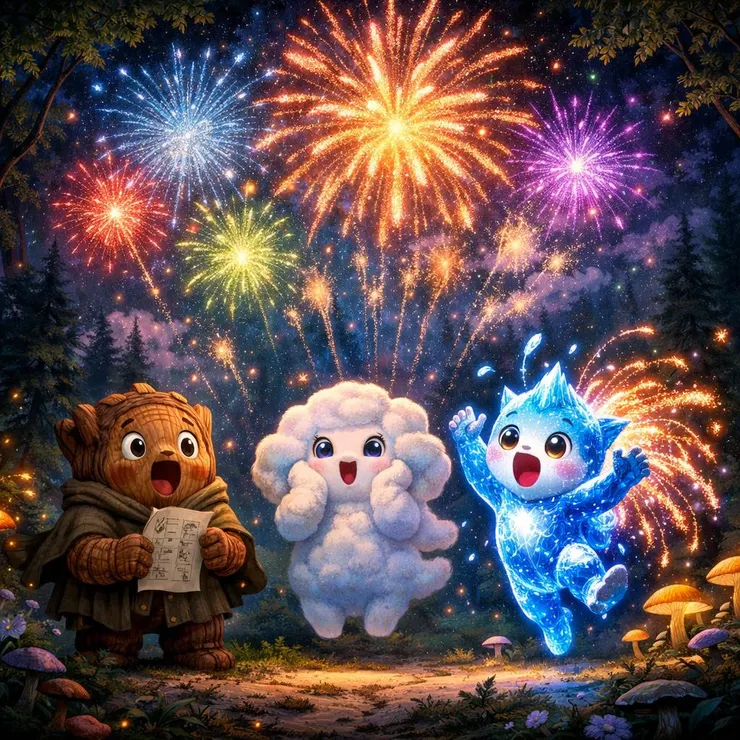 「不是所有努力都會被看見，但我願意默默守住整場煙火不炸裂的安全。」