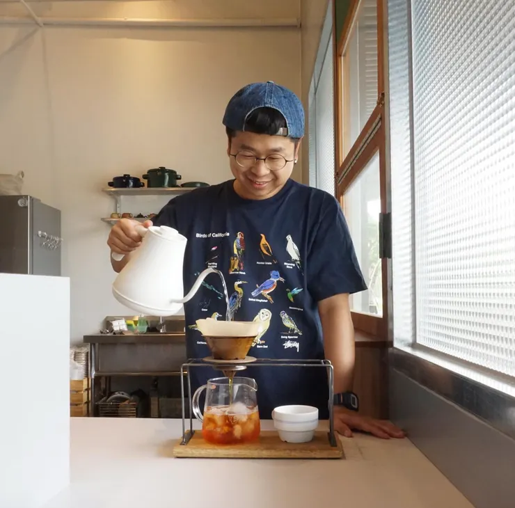 手沖烏龍茶，可以自己在家玩看看