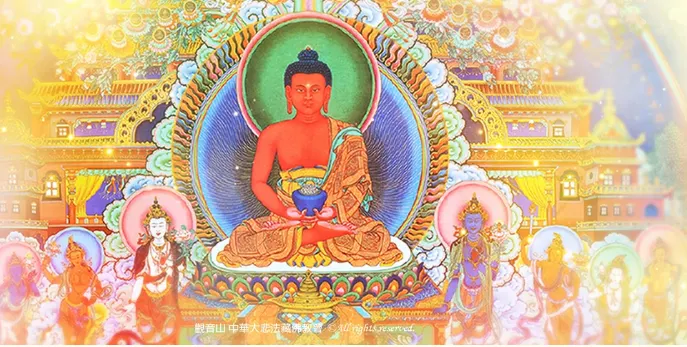 長壽佛表長壽、功德與智慧，是 阿彌陀佛的報身形相──無量光佛與 無量壽佛，是諸佛給予我們對治死亡與無明的主要力量。