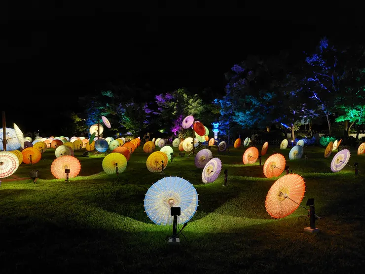 烏城燈源鄉-油紙傘燈