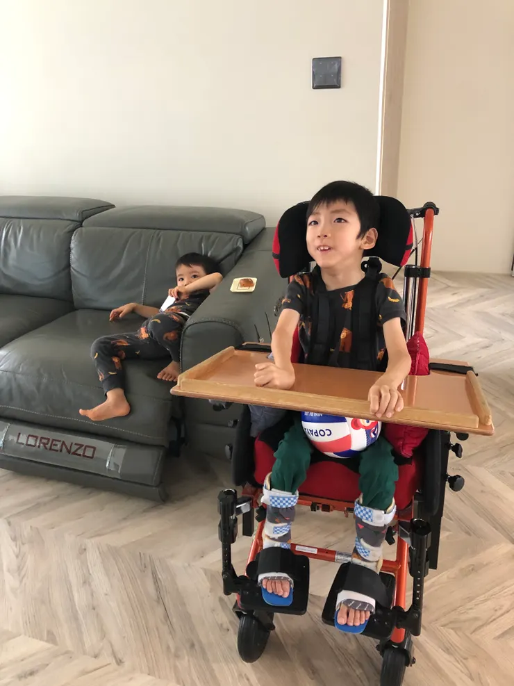 永遠是一家人~永遠是一對寶的祐懿兄弟。20210704