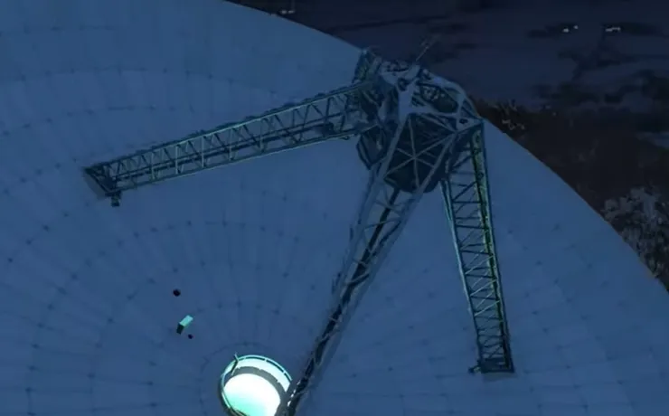 雷射光發射裝置(來源:youtube預告片)