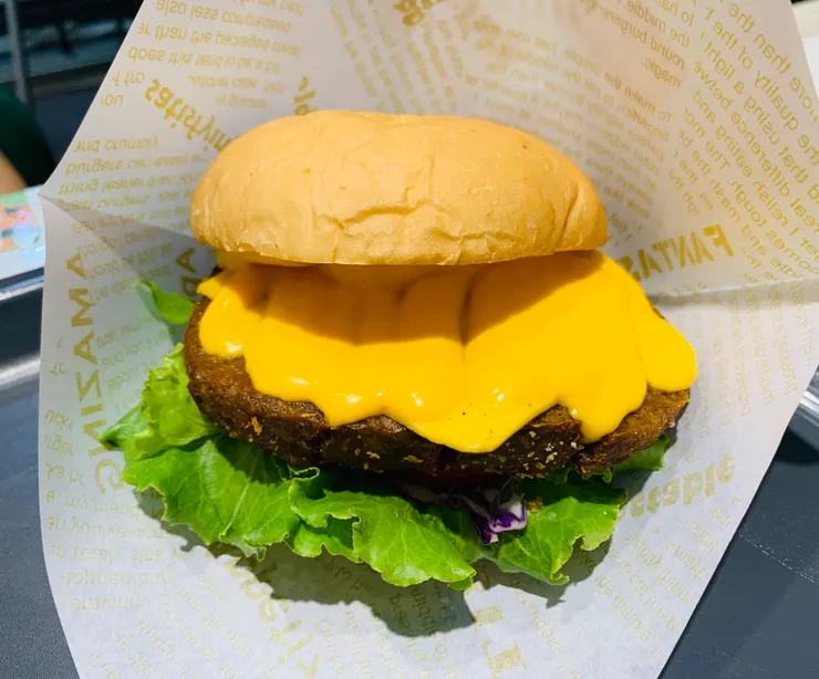 厚切奶酪牛牛堡