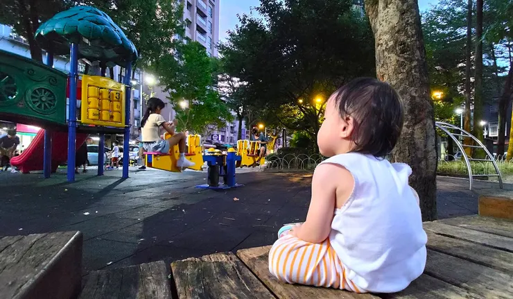 示意圖，非事發公園