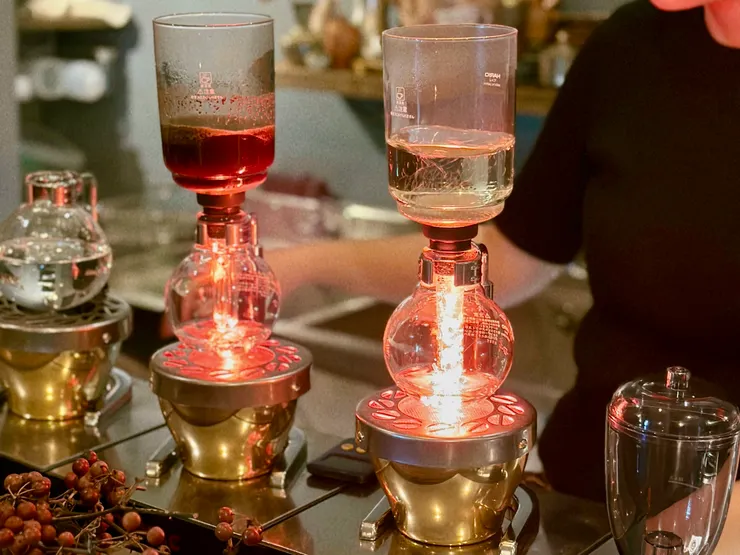 《月を読ム》虹吸咖啡