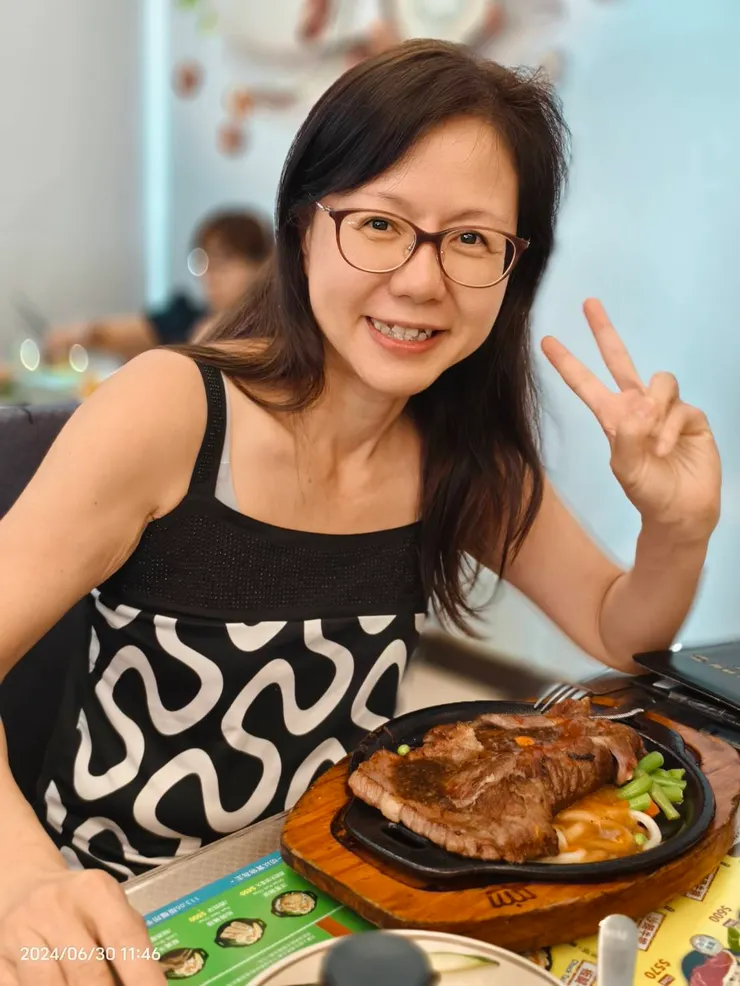 我的12盎司巨牛排