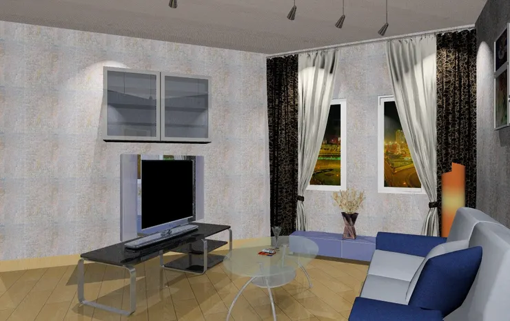 但其實不是，是三角八角的「鑽石形」--我媽最討厭的戶形。沒辦法，香港太缺土地了。