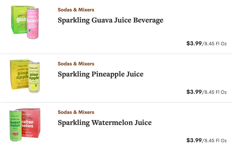 Sparkling Juice(氣泡果汁)