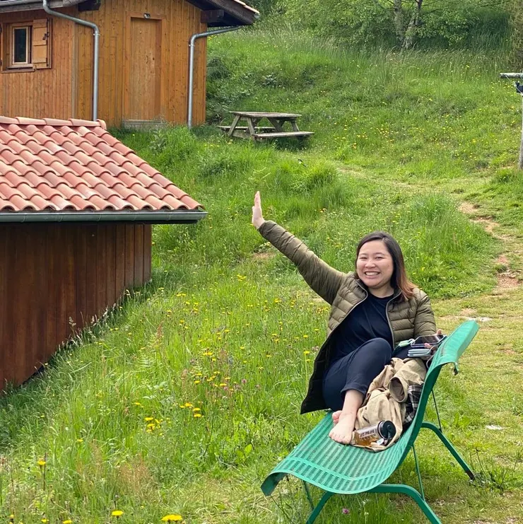 成功洗頭、洗衣服開心的 me