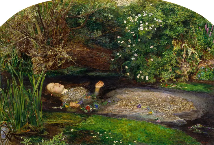 Sir John Everett Millais, Bt Ophelia (1851–2) Tate